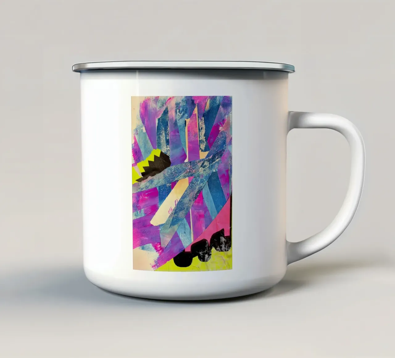 Pink Blue tazza in smalto da PeHa - ART