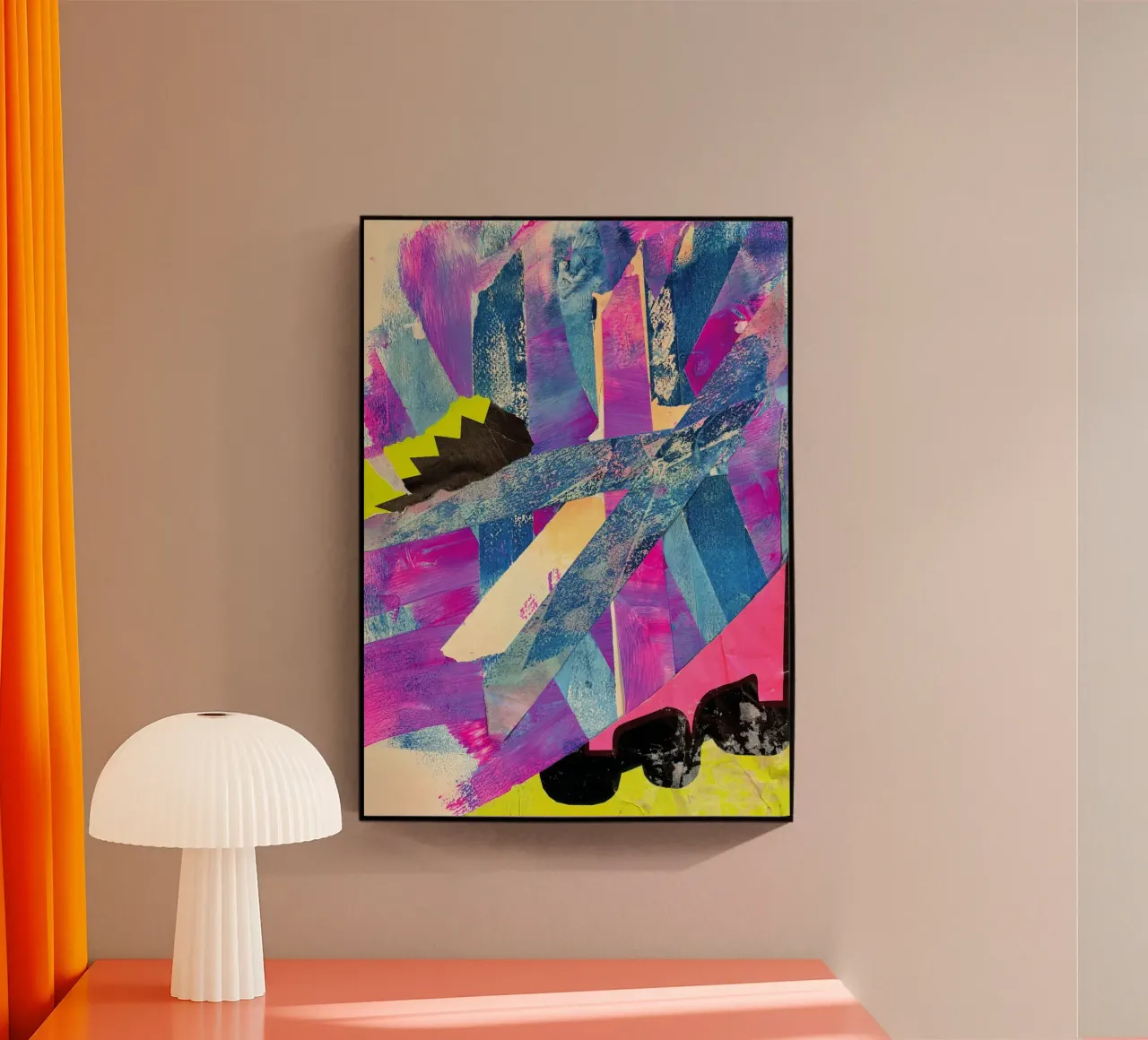 Pink Blue plexiglass da PeHa - ART