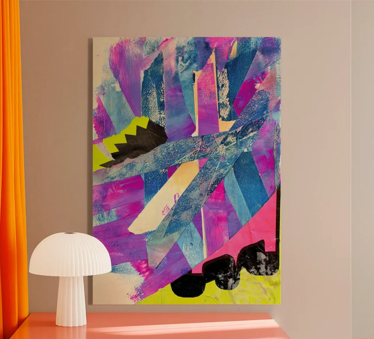 Pink Blue plexiglass da PeHa - ART