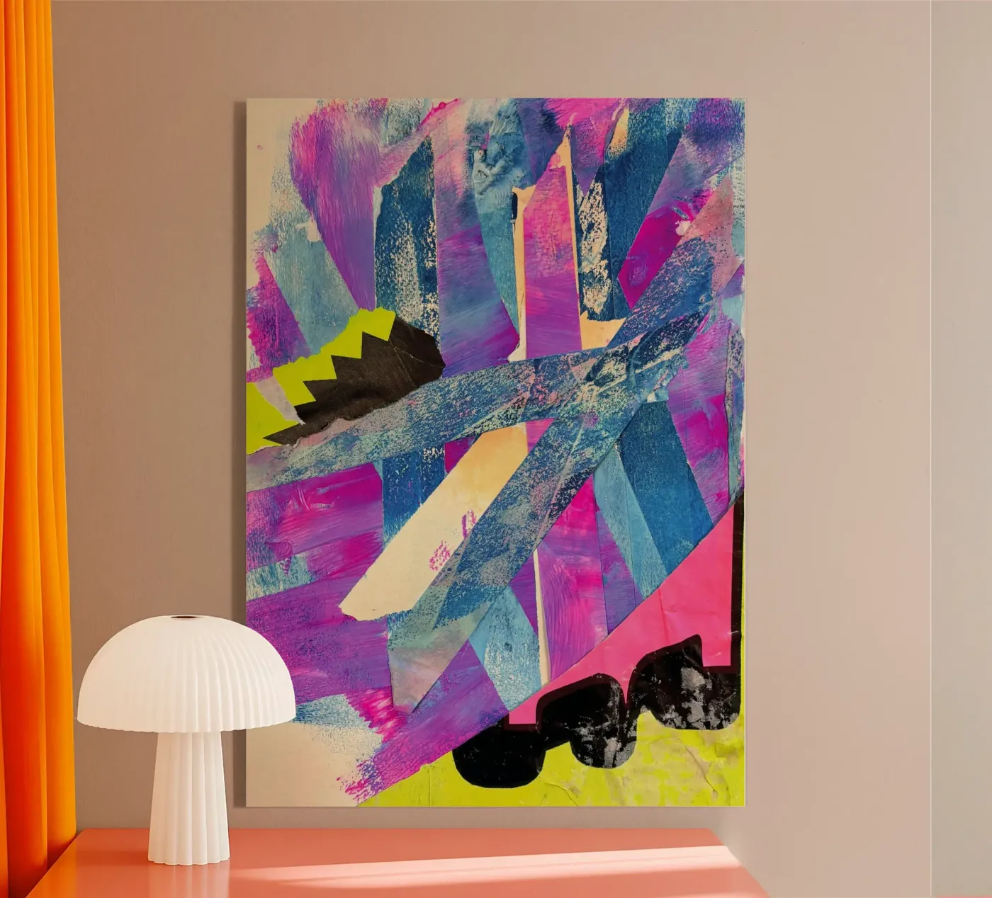 Pink Blue plexiglass da PeHa - ART