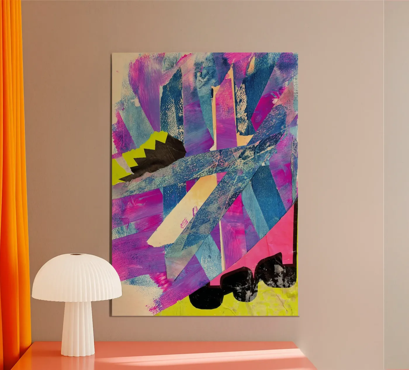 Pink Blue poster da PeHa - ART