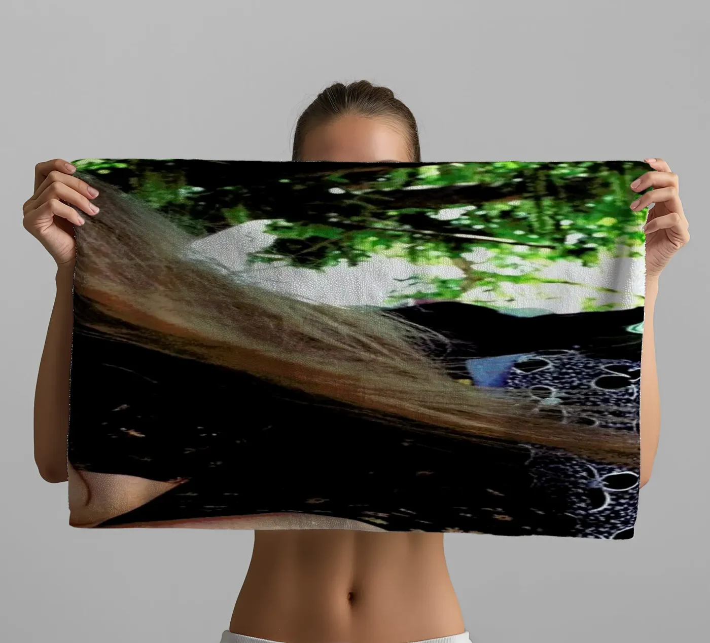 Conundrum badhanddoek van Aysha Banos