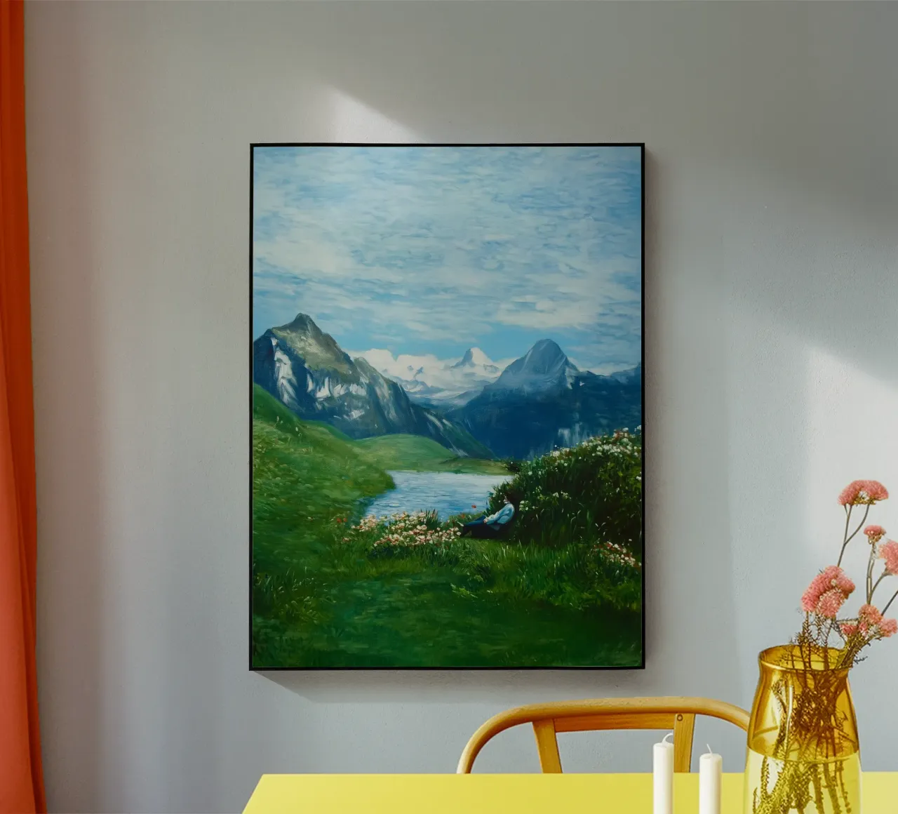 Grindelwald Reverie: Alpine Dream plexiglass da FujiBrush
