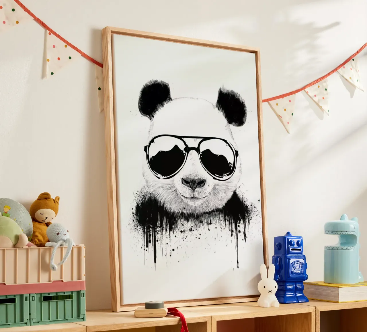 Stay Cool canvas met Baklijst van Balazs Solti
