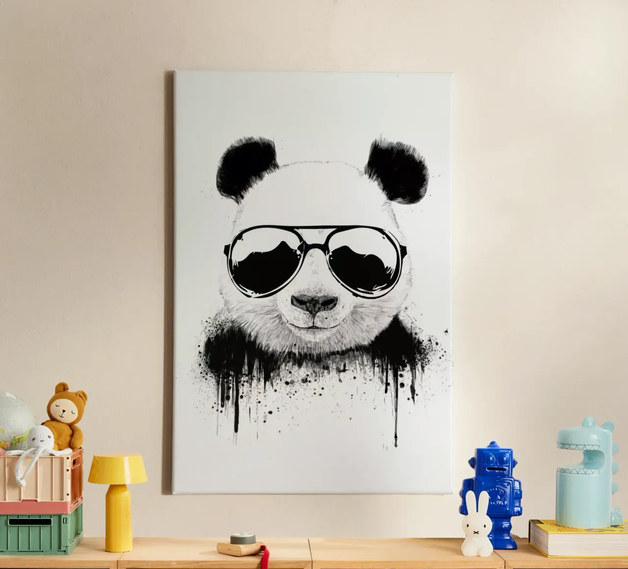 Stay Cool canvas met Baklijst van Balazs Solti