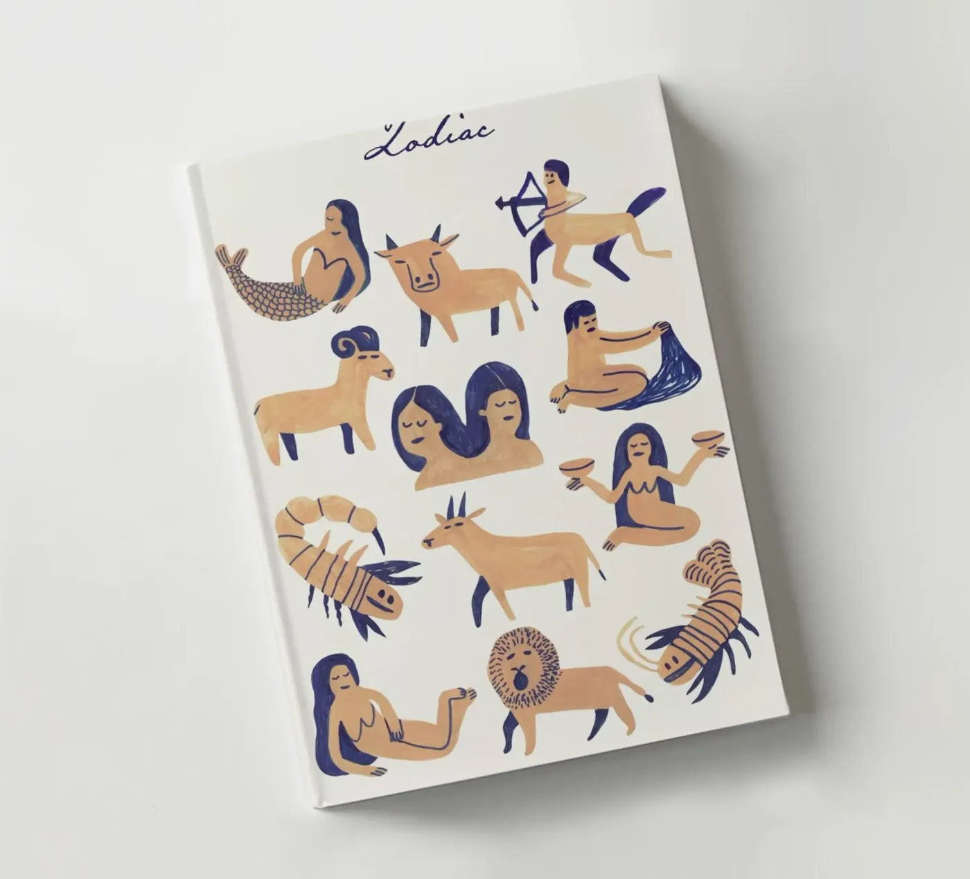Zodiac notebook by Little Flourishes