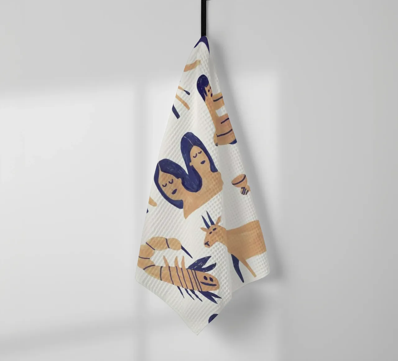 Zodiac tea towel by Little Flourishes