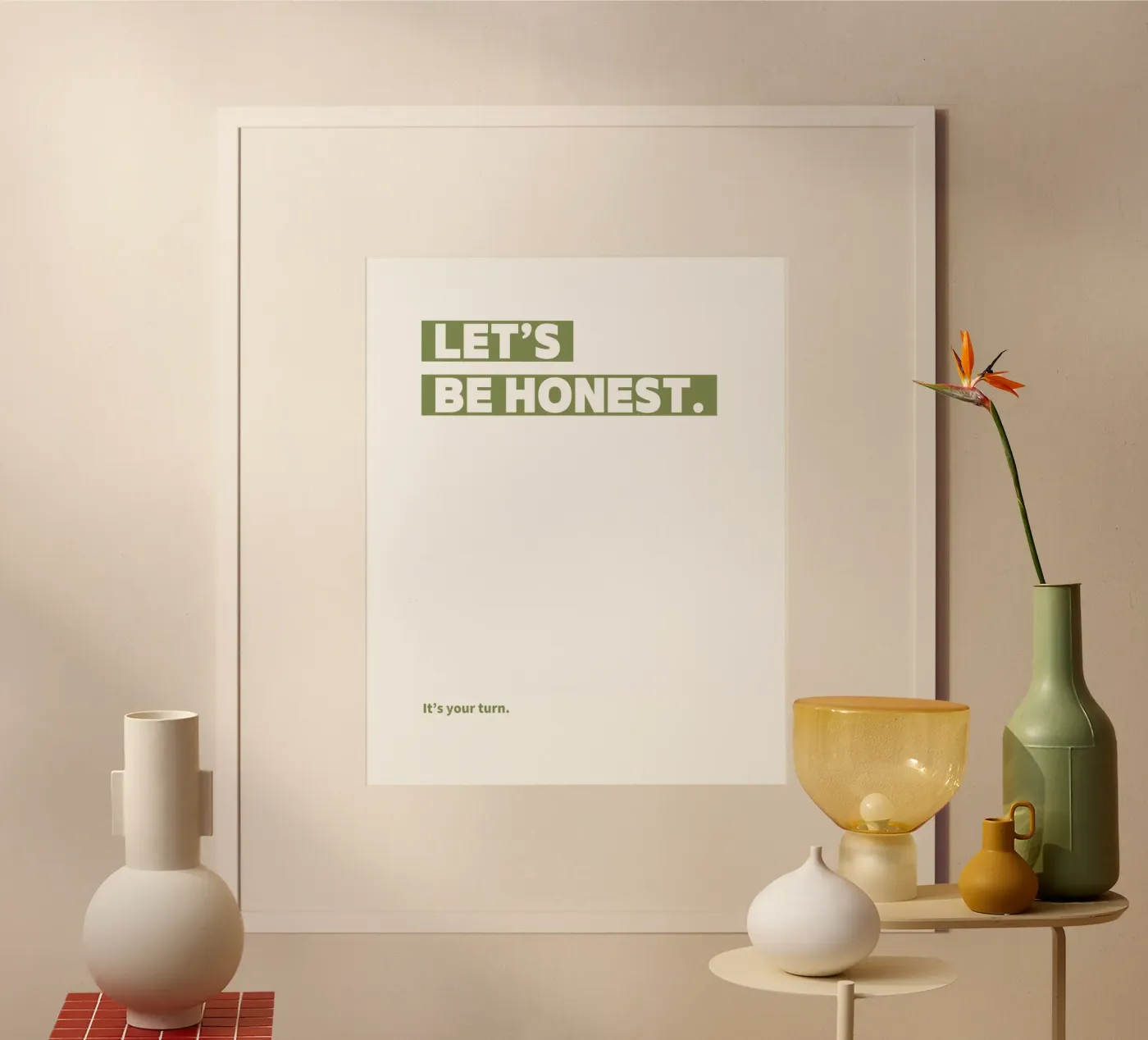 honesty poster by pixelflow