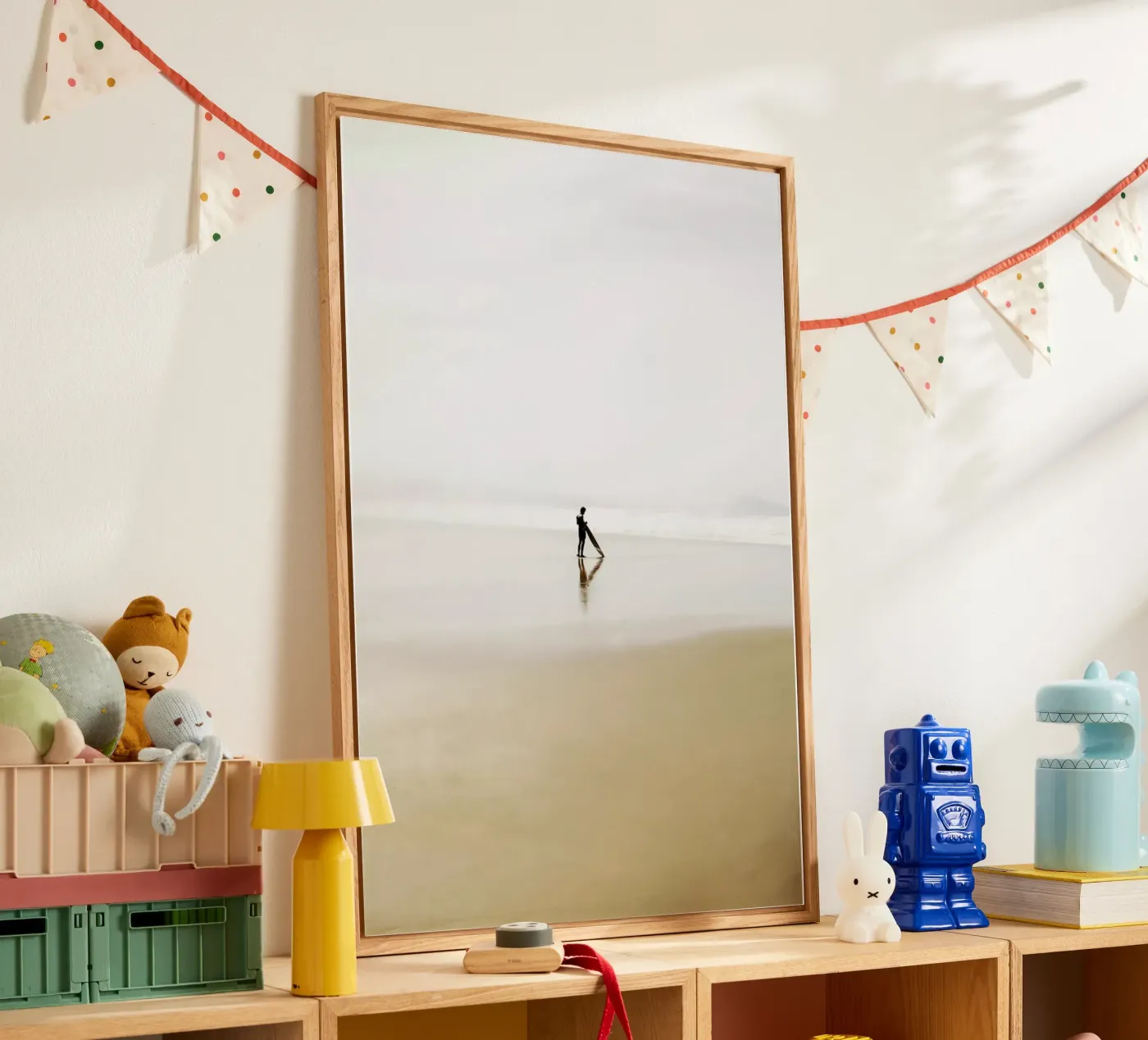 The Lone Surfer plexiglass da In Full Color