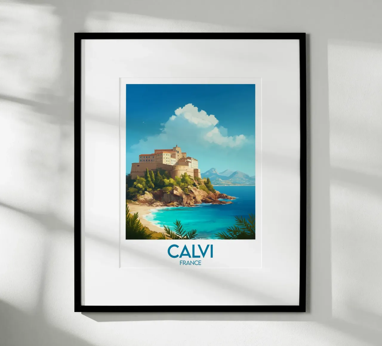 Affiche Calvi poster da Frame the World