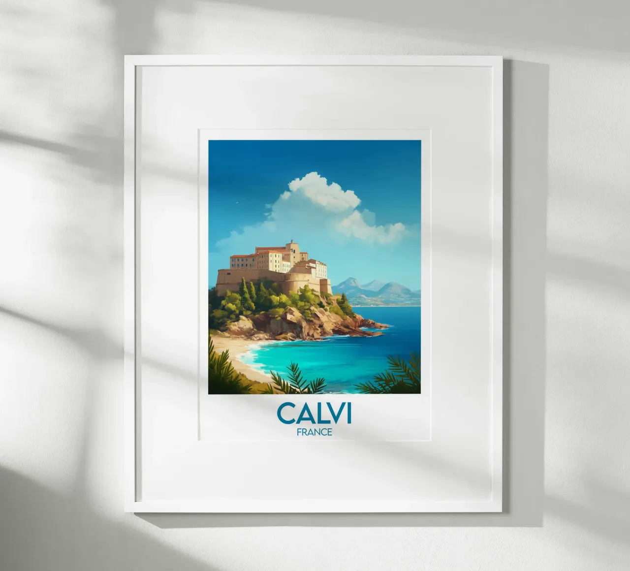 Affiche Calvi poster da Frame the World