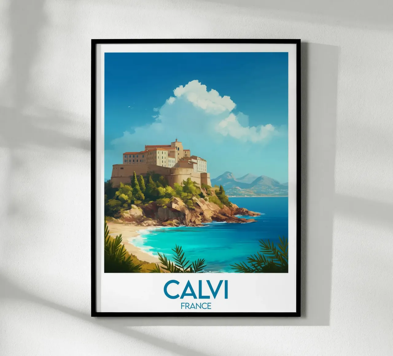 Affiche Calvi poster da Frame the World
