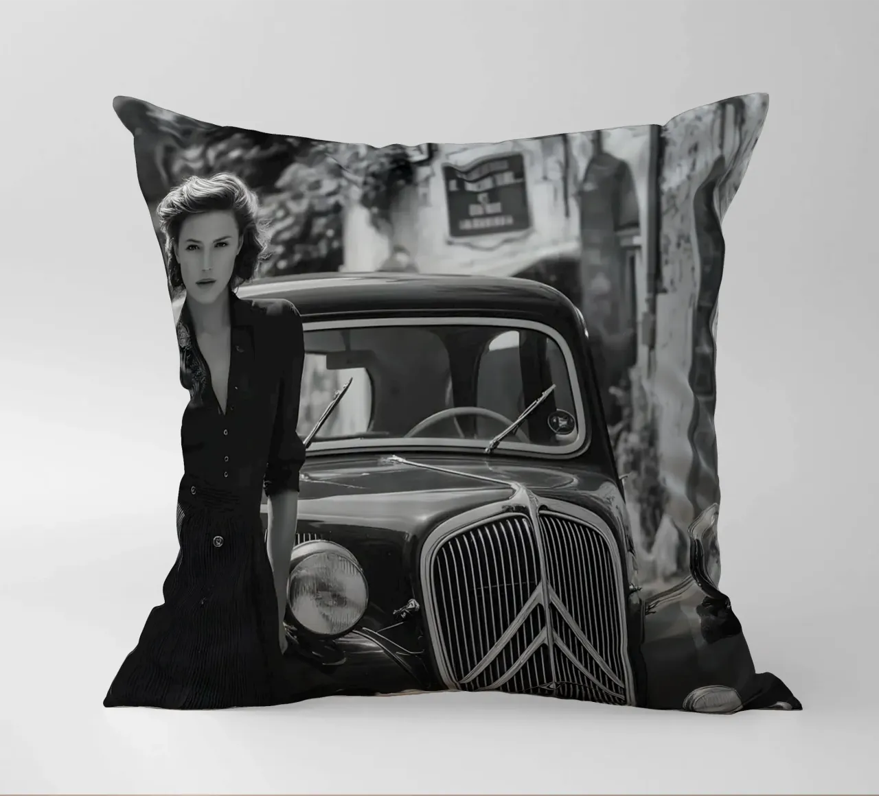 Un tocco di nostalgia cuscino da M-Ulrich-Digital Art