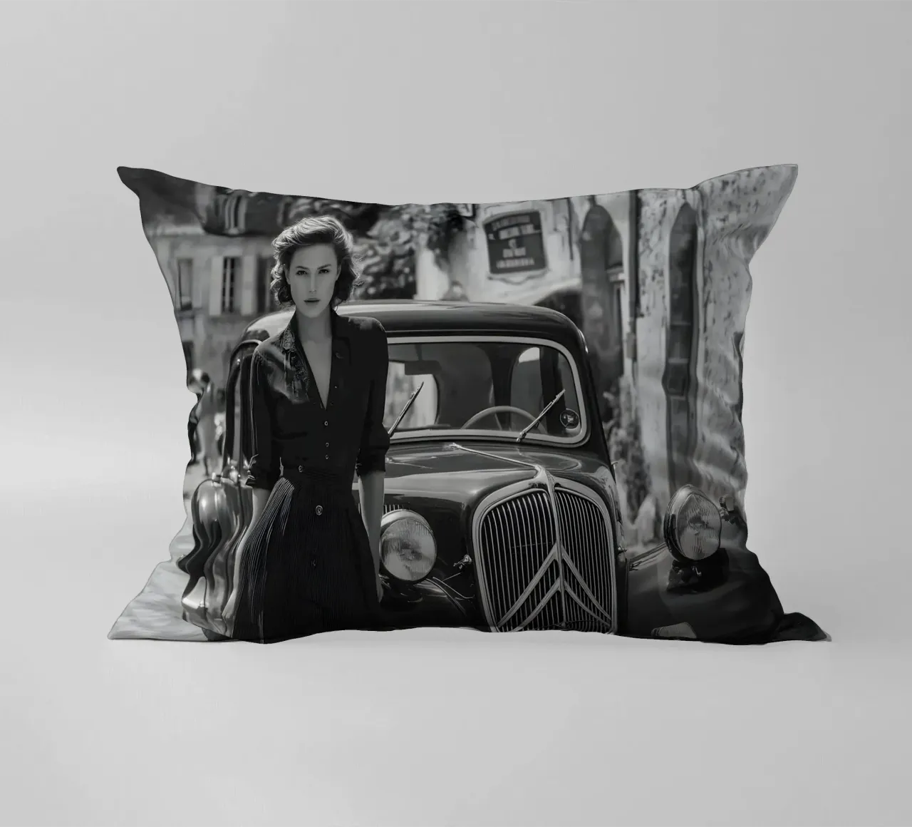 Un tocco di nostalgia cuscino da M-Ulrich-Digital Art