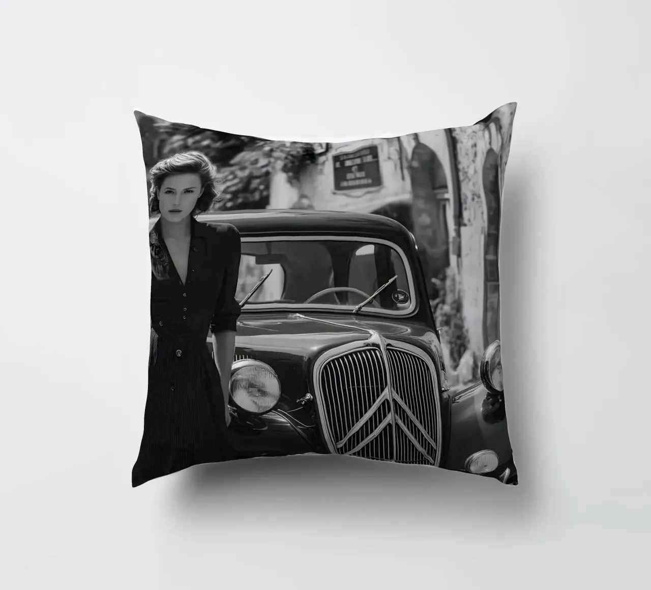 Un tocco di nostalgia cuscino da M-Ulrich-Digital Art