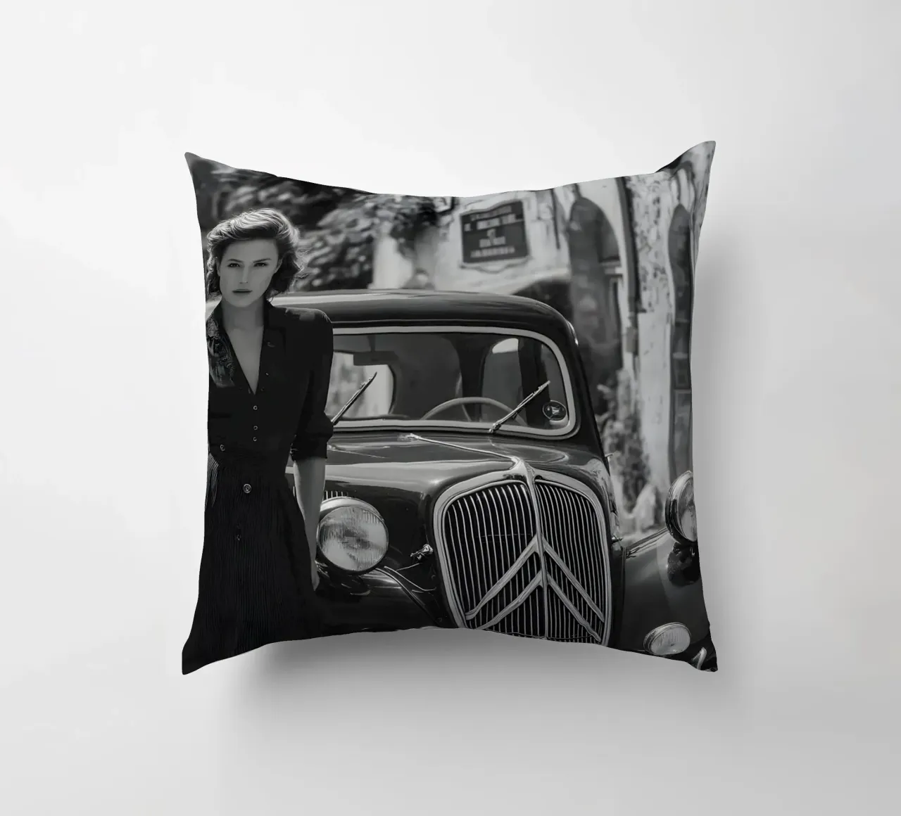 Un tocco di nostalgia cuscino da M-Ulrich-Digital Art