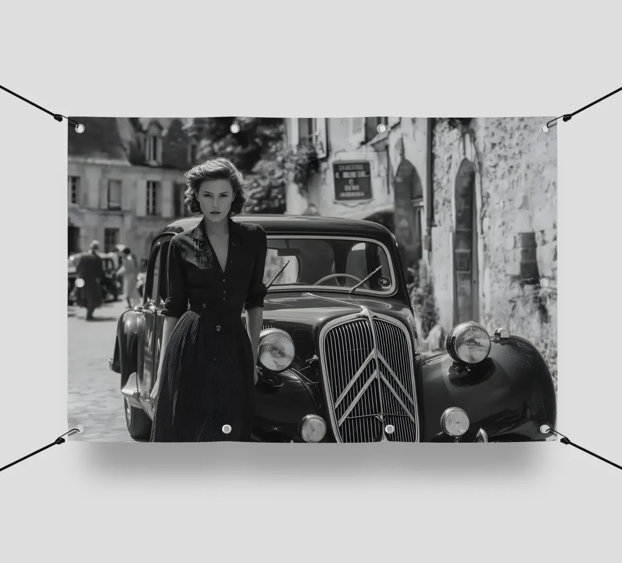 Un tocco di nostalgia telo in pvc da M-Ulrich-Digital Art