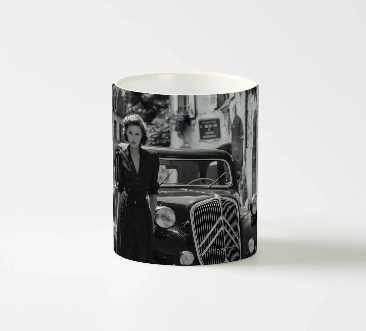 Un soupçon de nostalgie mug en céramique de M-Ulrich-Digital Art