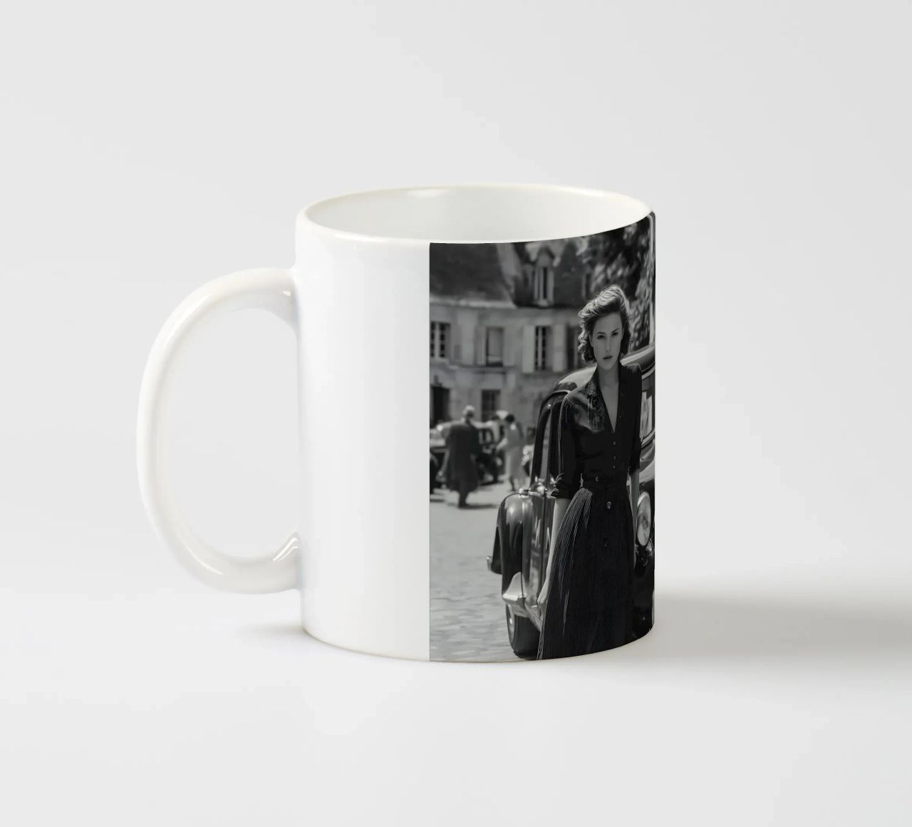Un soupçon de nostalgie mug en céramique de M-Ulrich-Digital Art