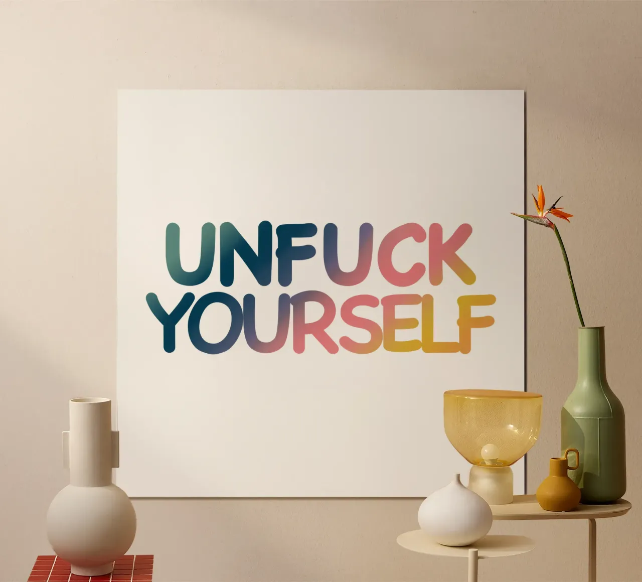 UNFUCK YOURSELF hahnemühle by corvinamedia.design