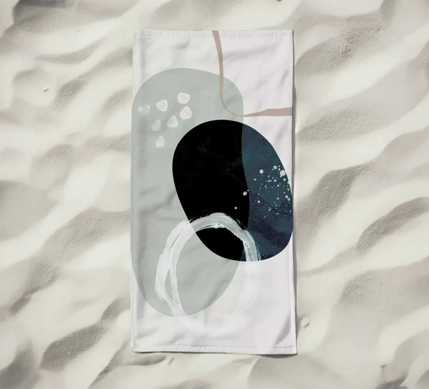 Crescendo strandhanddoek van Pure