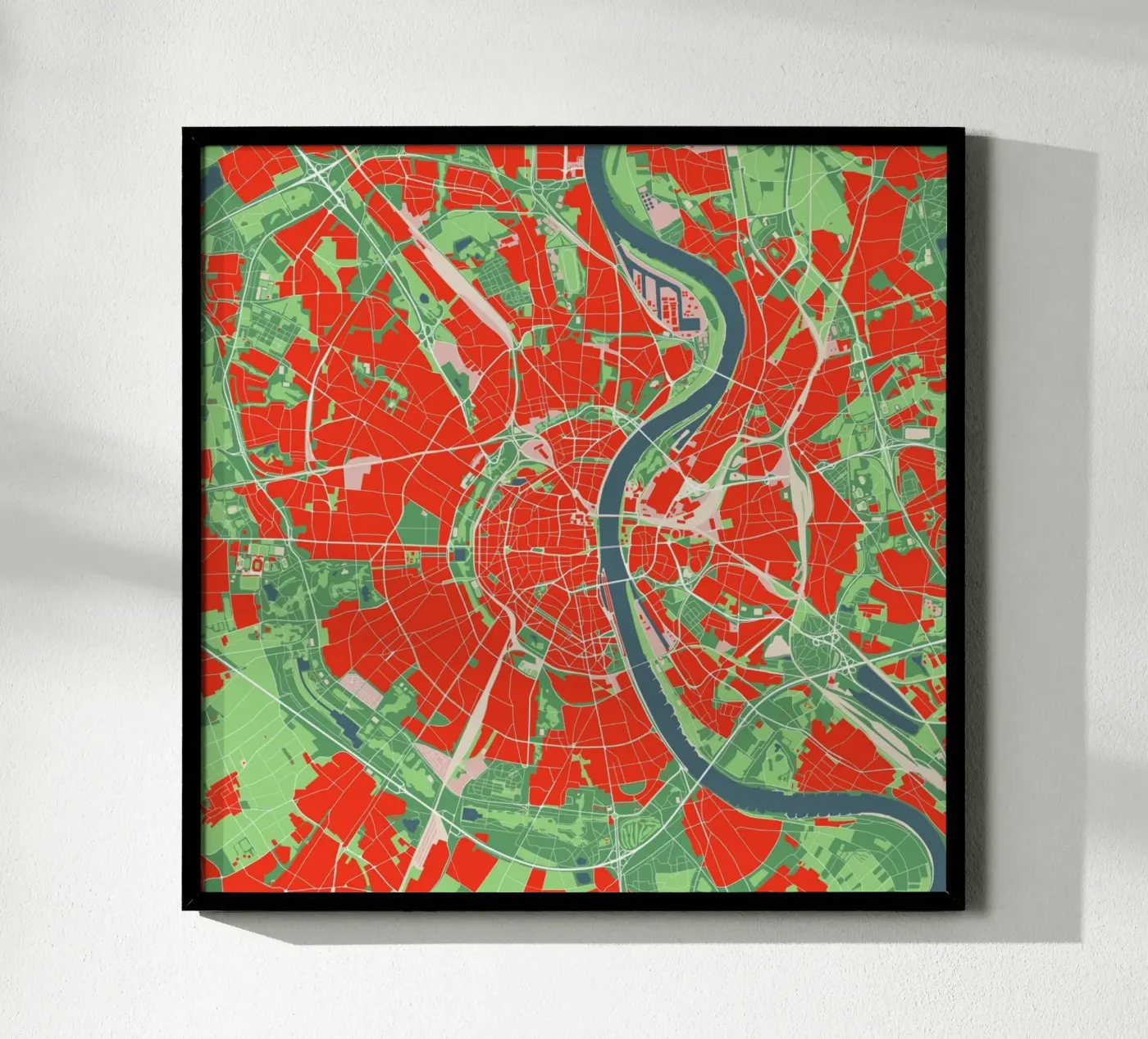 Cologne Classic poster van Planos Urbanos
