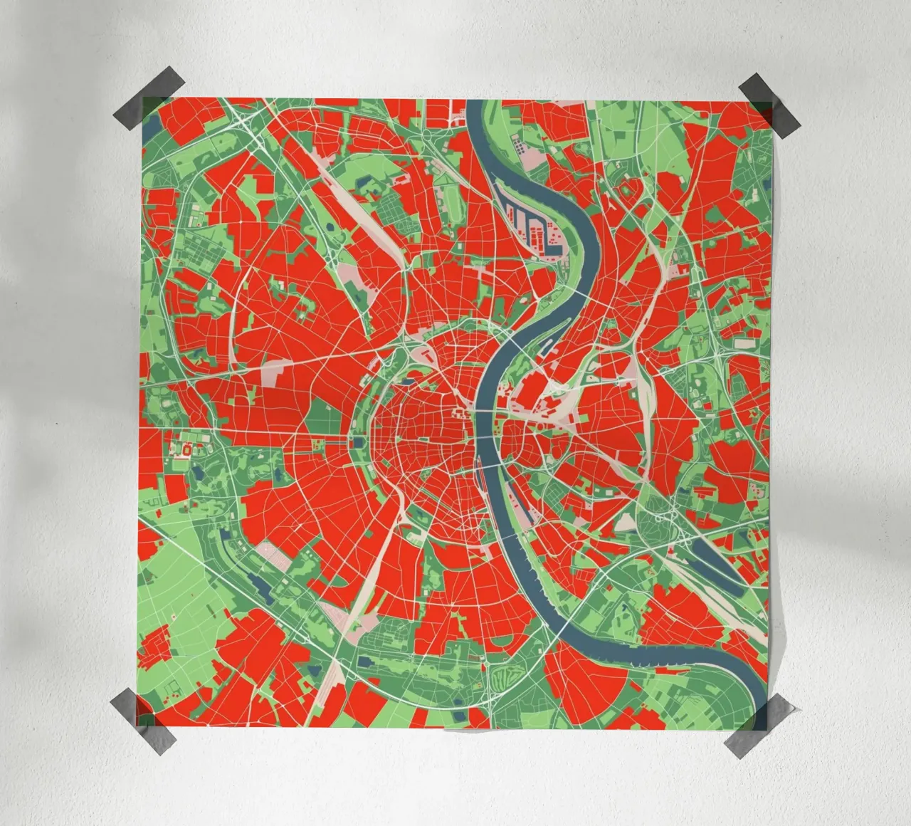 Cologne Classic poster da Planos Urbanos