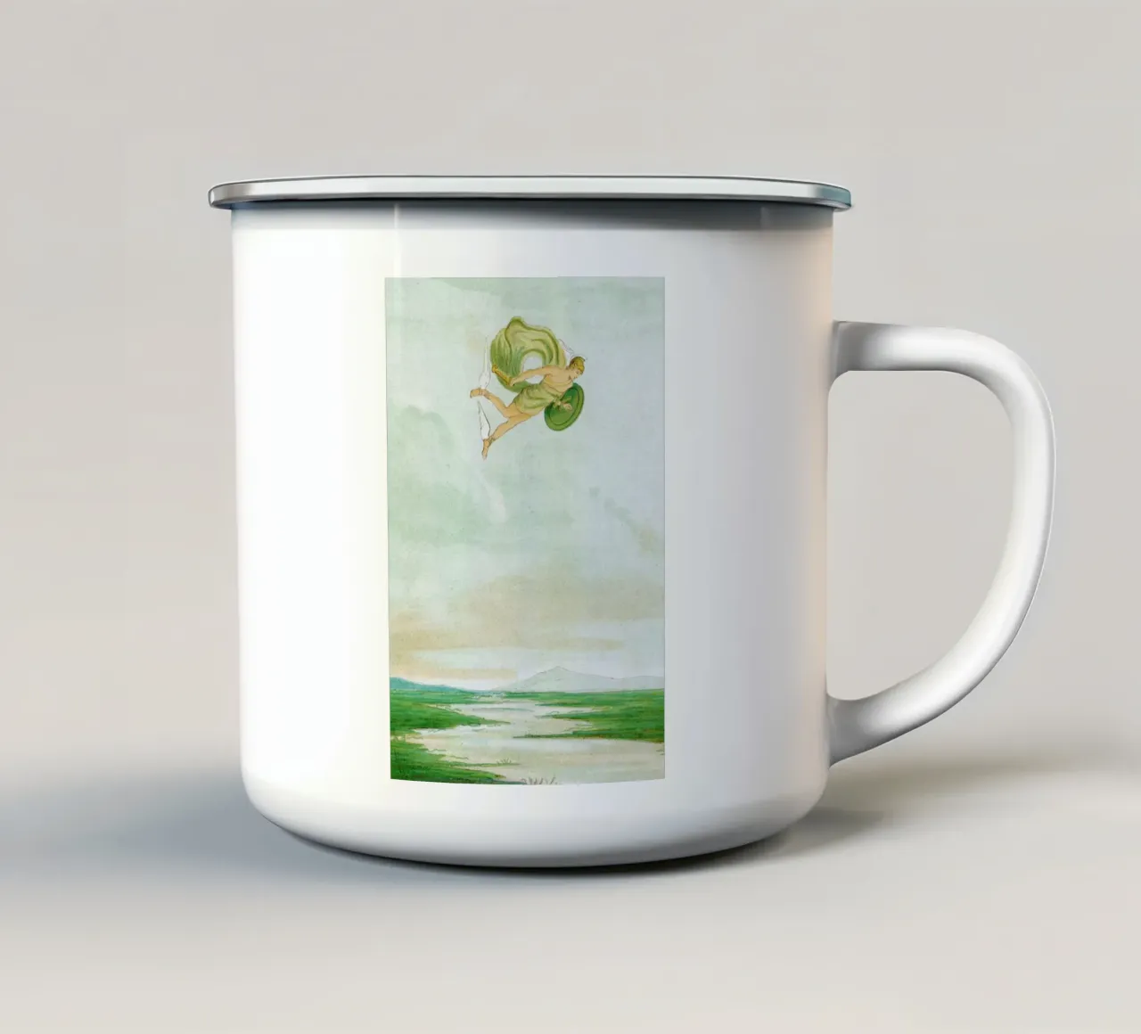 Perseus tazza in smalto da Flora & Fauna