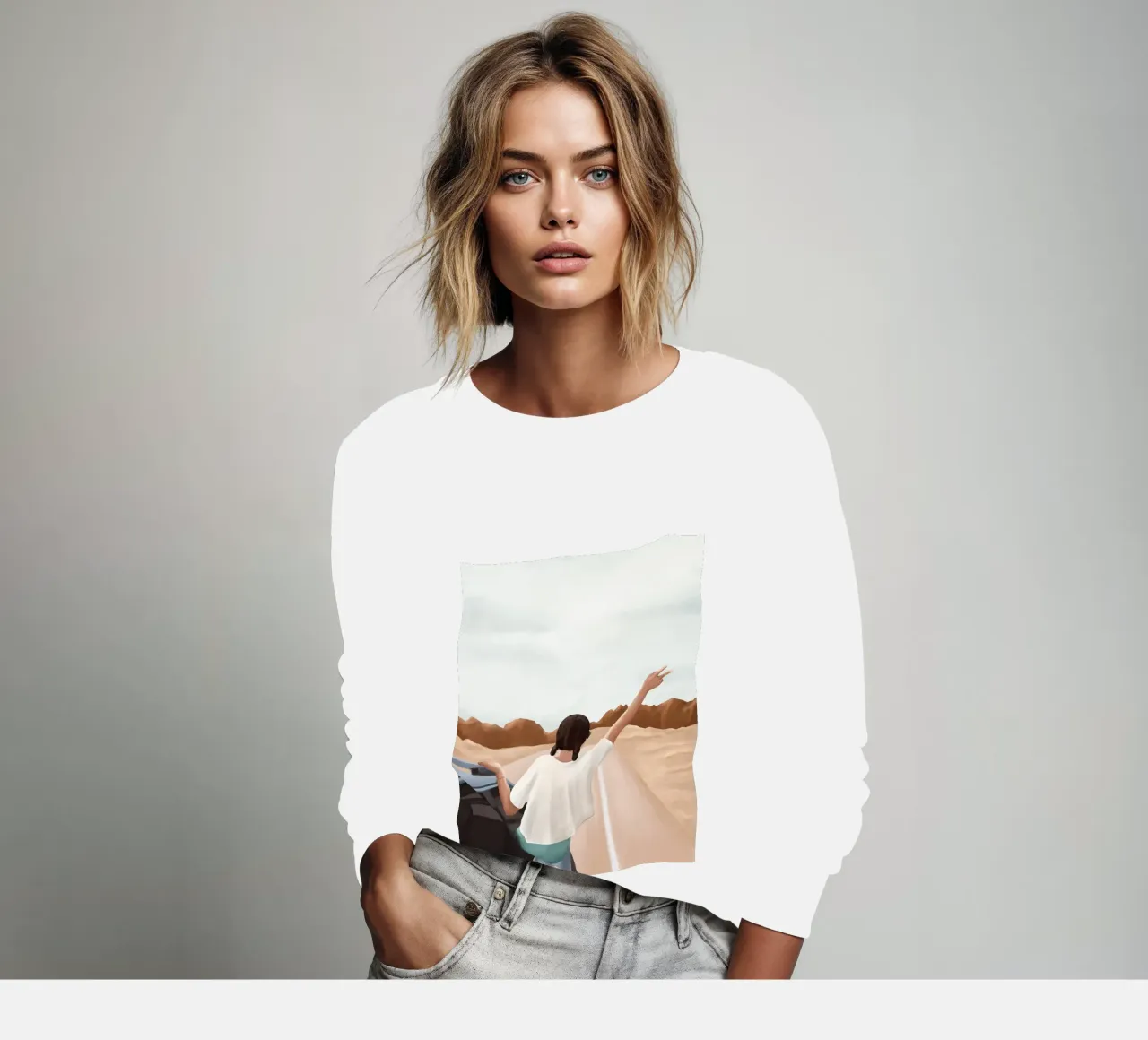 Spring Break Trip felpa da Flow Line