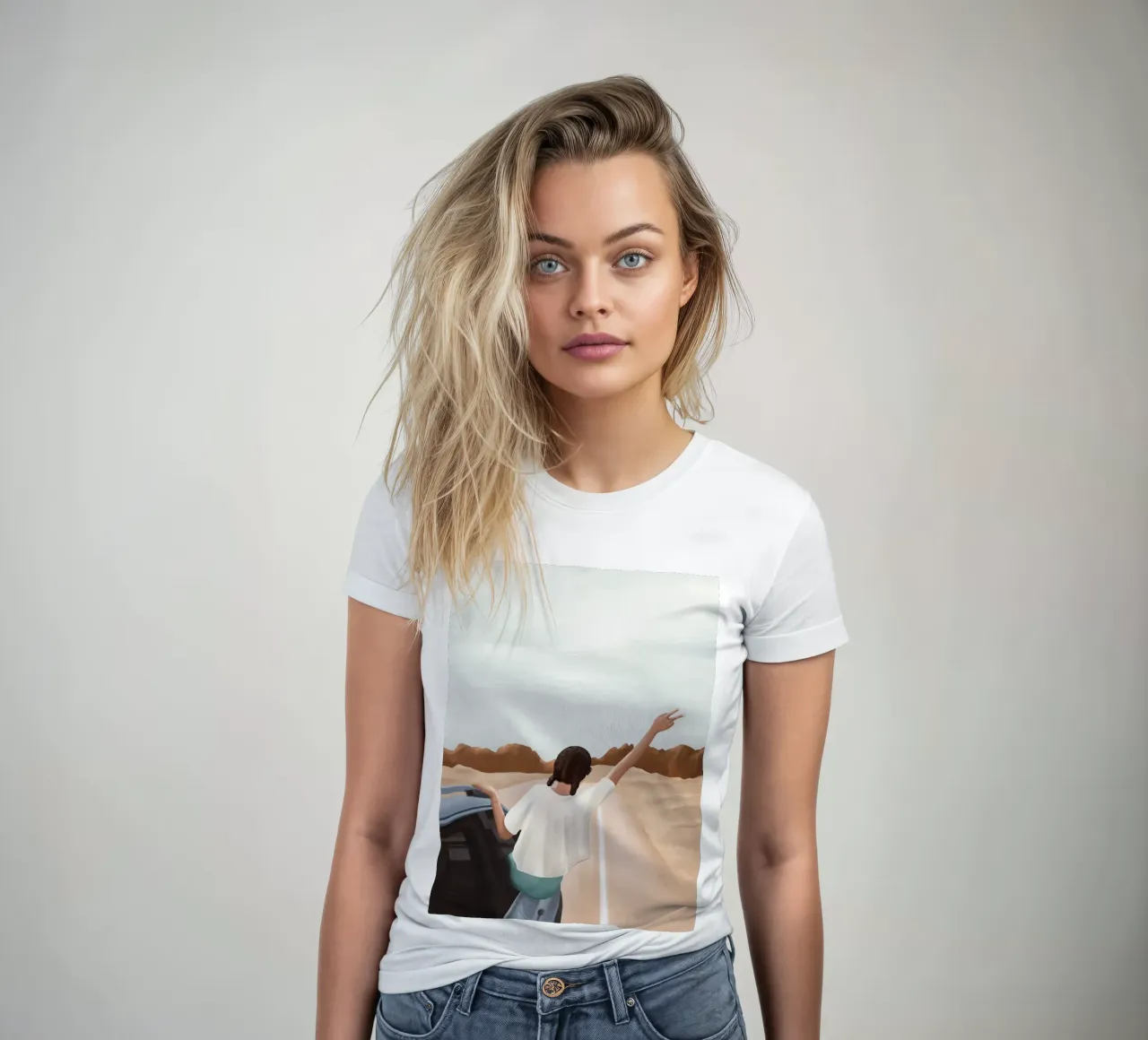 Spring Break Trip t-shirt da donna da Flow Line