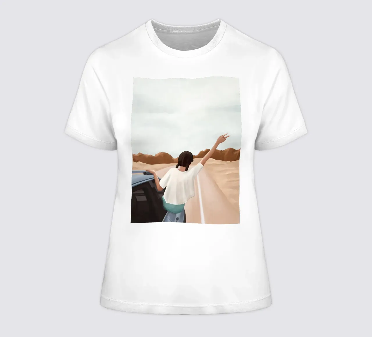 Spring Break Trip t-shirt da donna da Flow Line