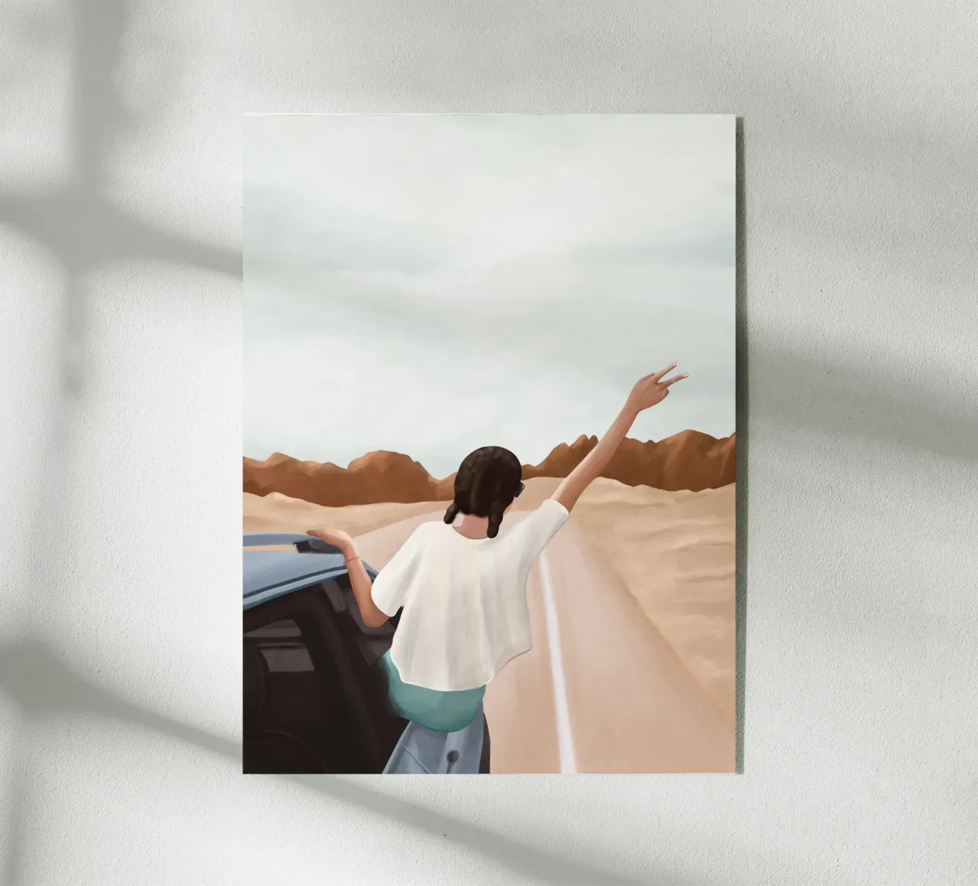 Spring Break Trip acryl van Flow Line