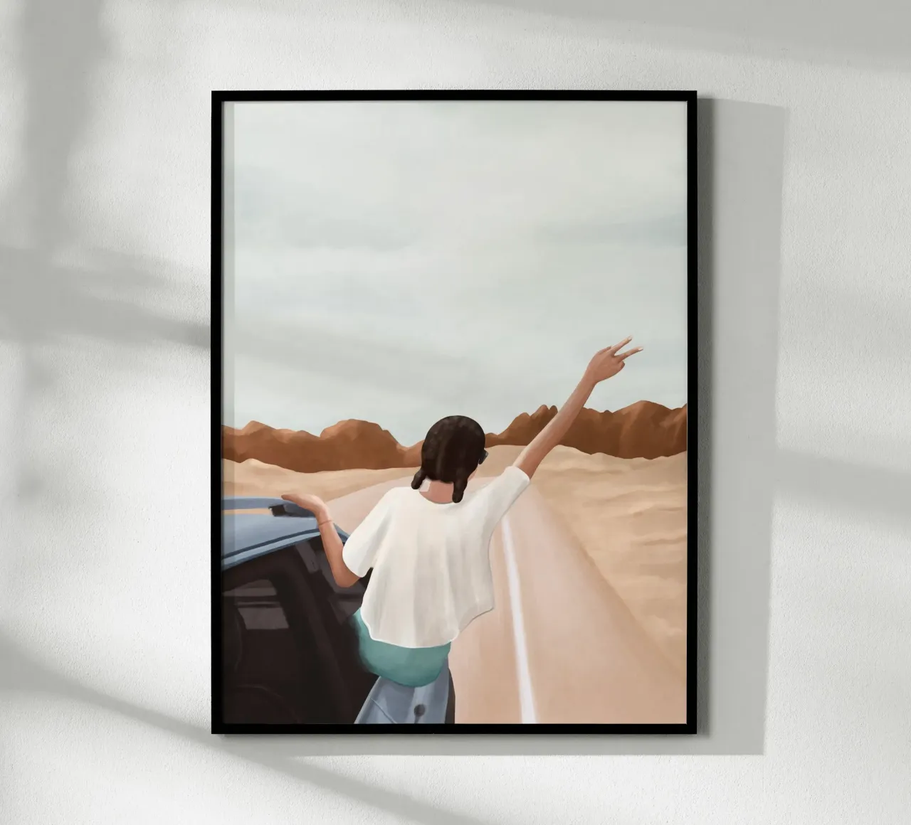 Spring Break Trip poster da Flow Line