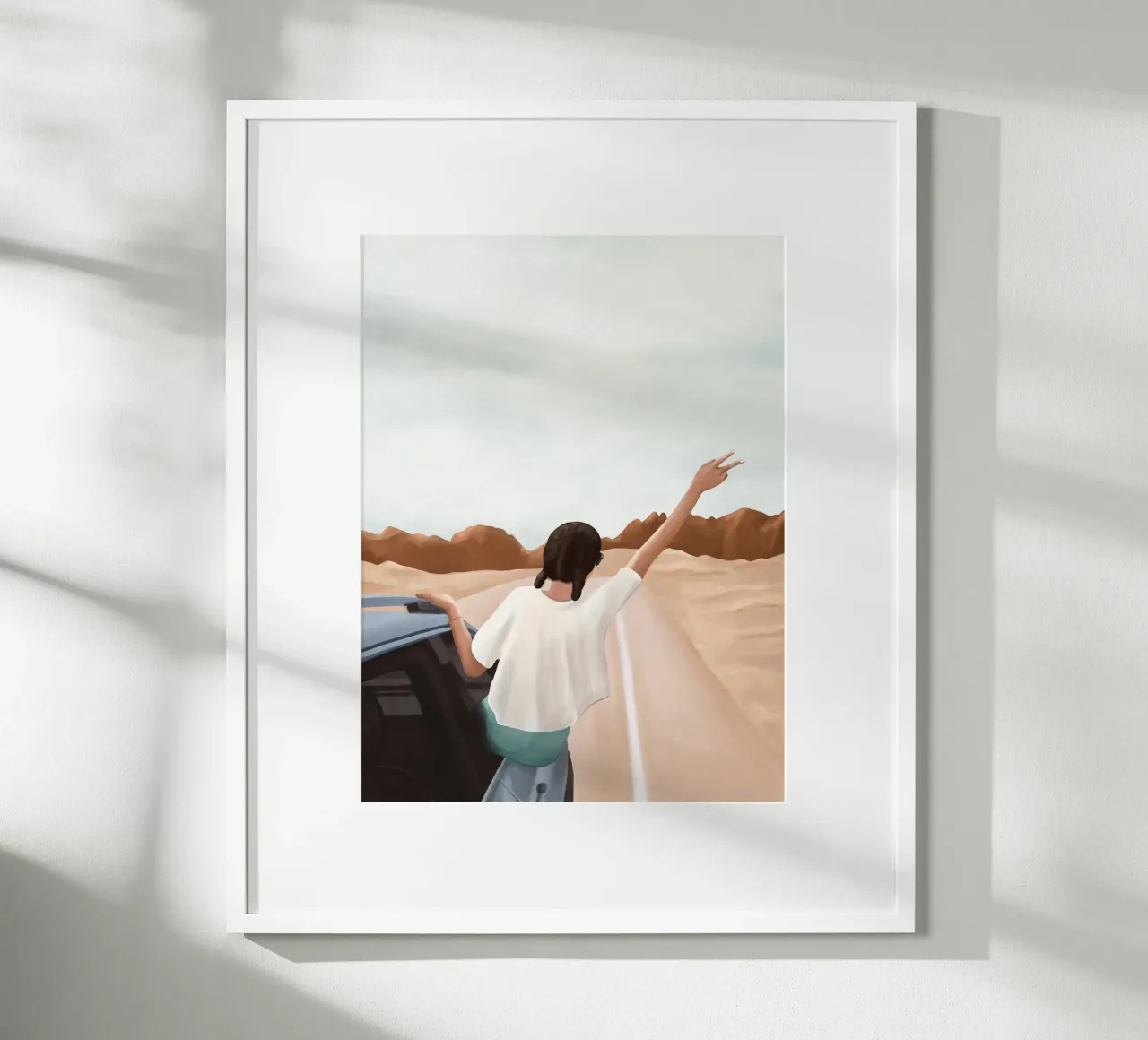 Spring Break Trip poster da Flow Line