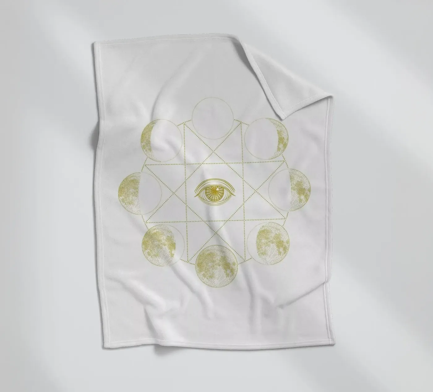 Cosmic fleece blanket by daylight design studio