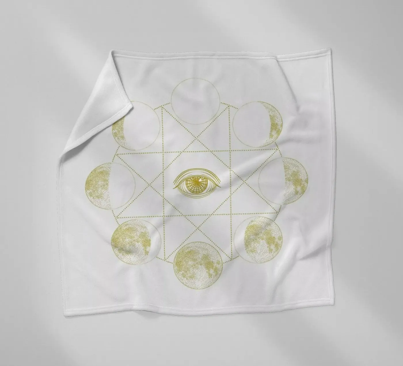 Cosmic fleece blanket by daylight design studio