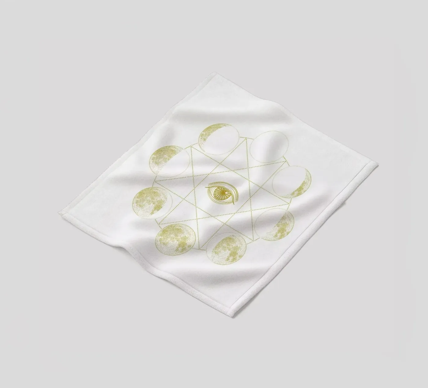 Cosmic fleece blanket by daylight design studio