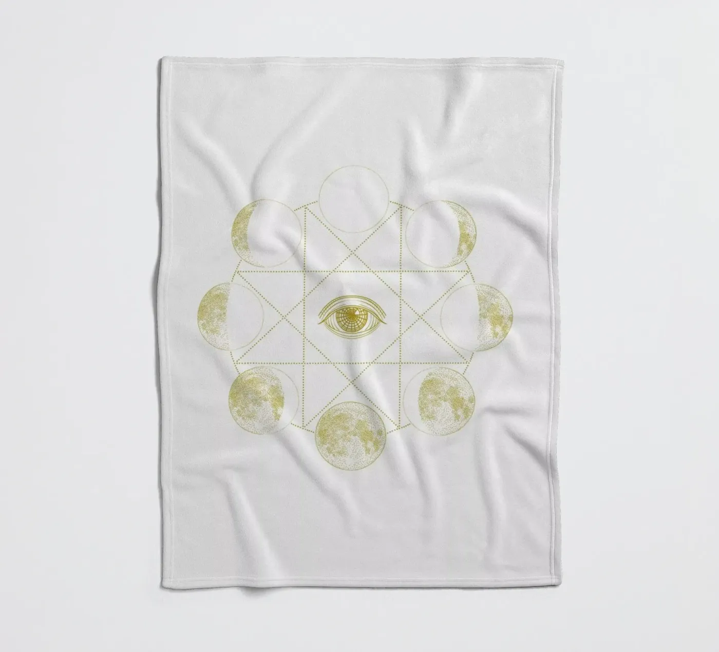 Cosmic fleece blanket by daylight design studio