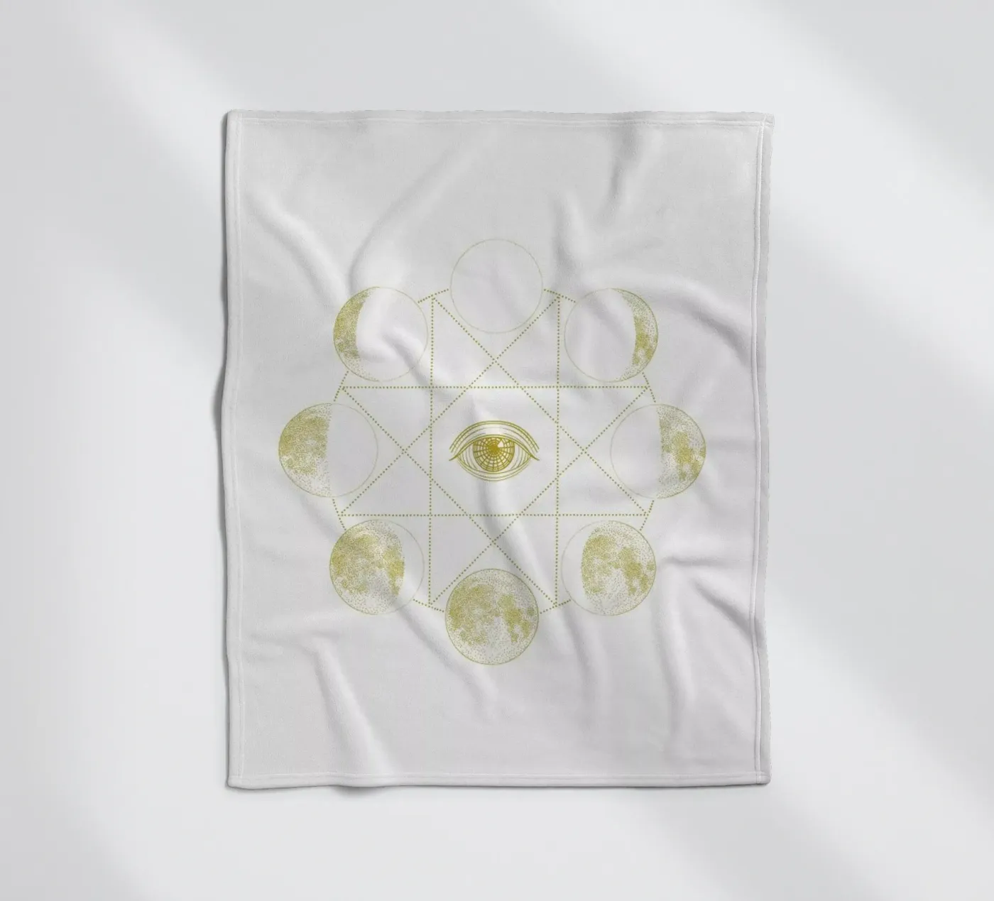 Cosmic fleece blanket by daylight design studio