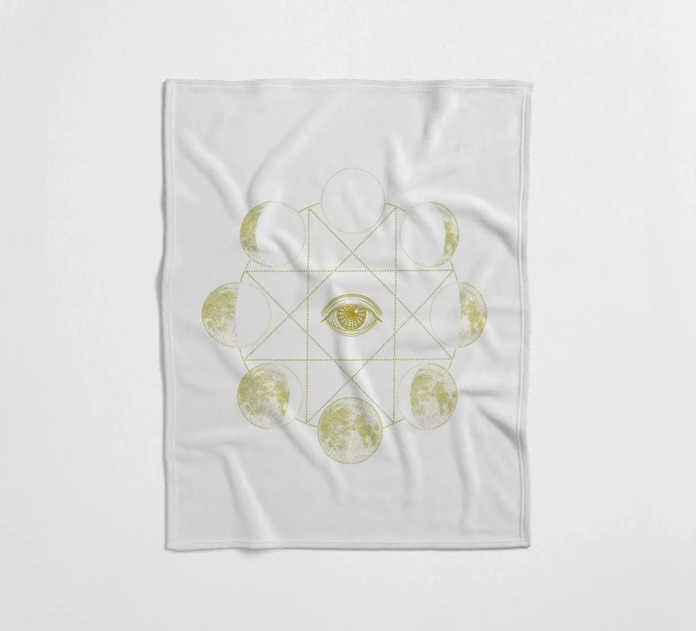 Cosmic fleece blanket by daylight design studio