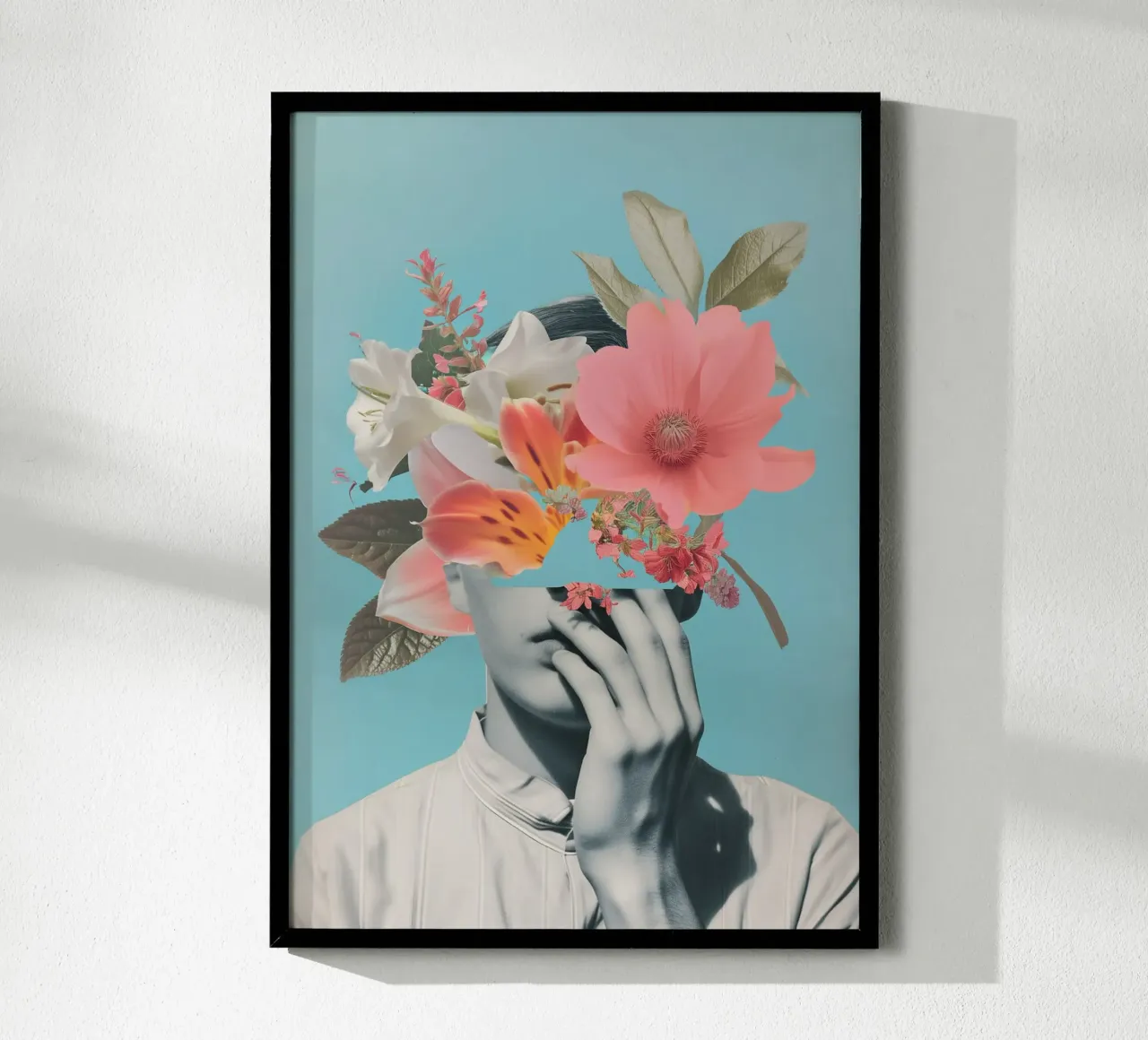 Flowers in my Head Poster von My Tiny Home