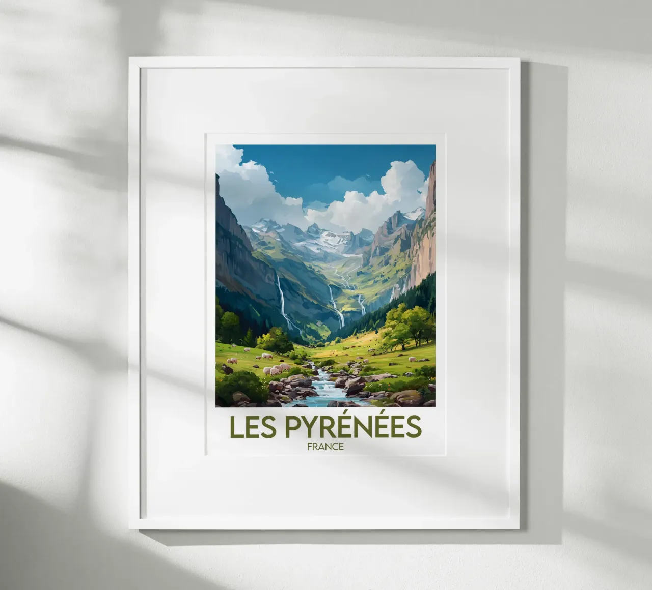 Poster I Pirenei poster da Frame the World