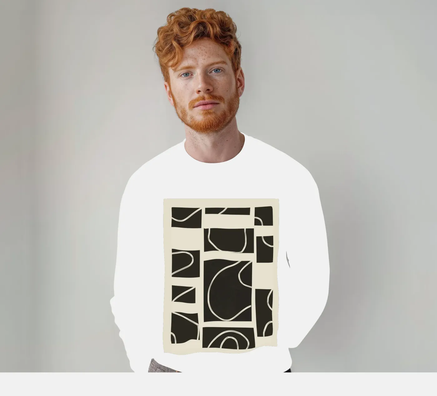 Abstract Pathways felpa da Flow Line