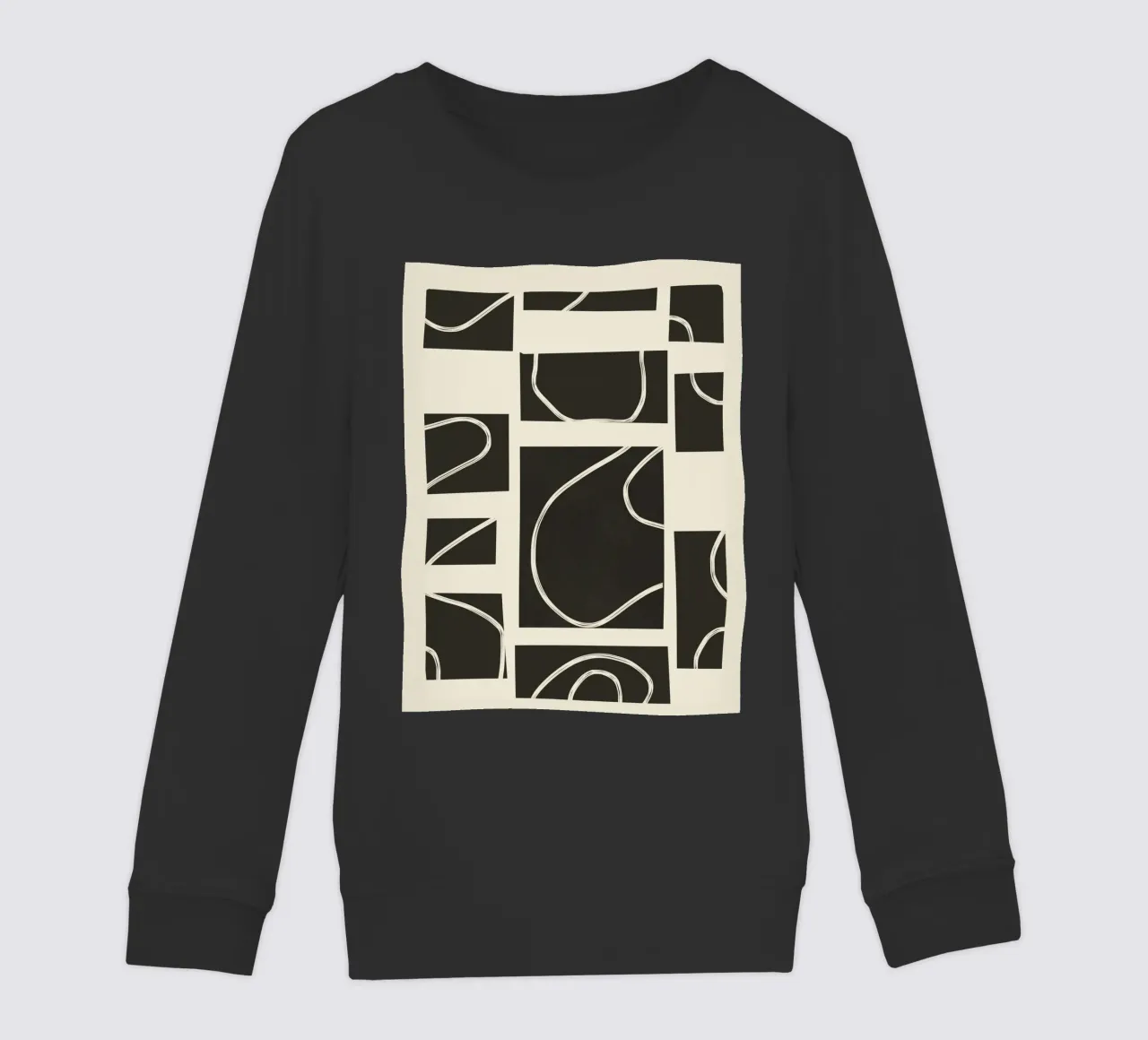 Abstract Pathways felpa bambino da Flow Line