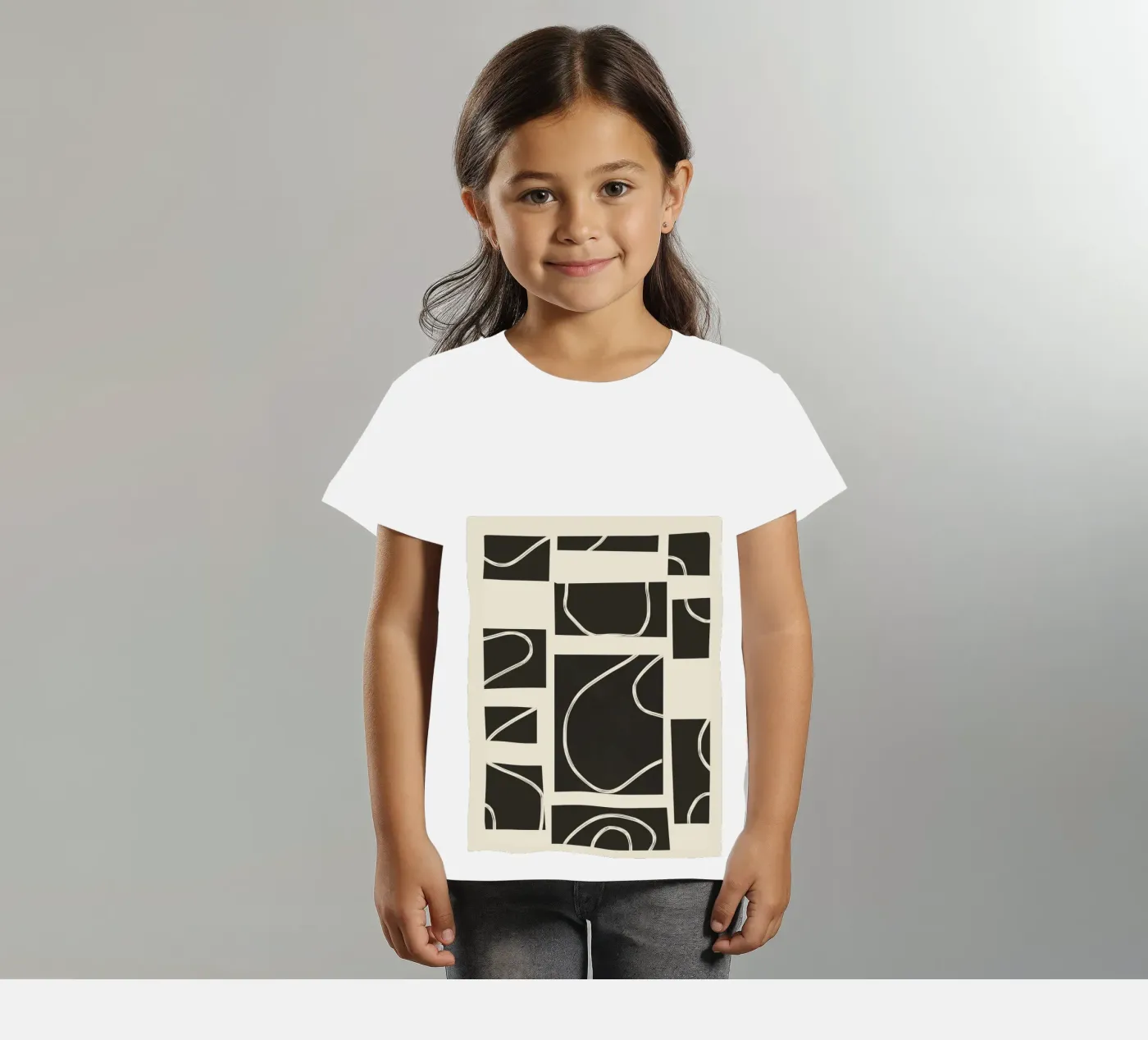 Abstract Pathways t-shirt bambini da Flow Line
