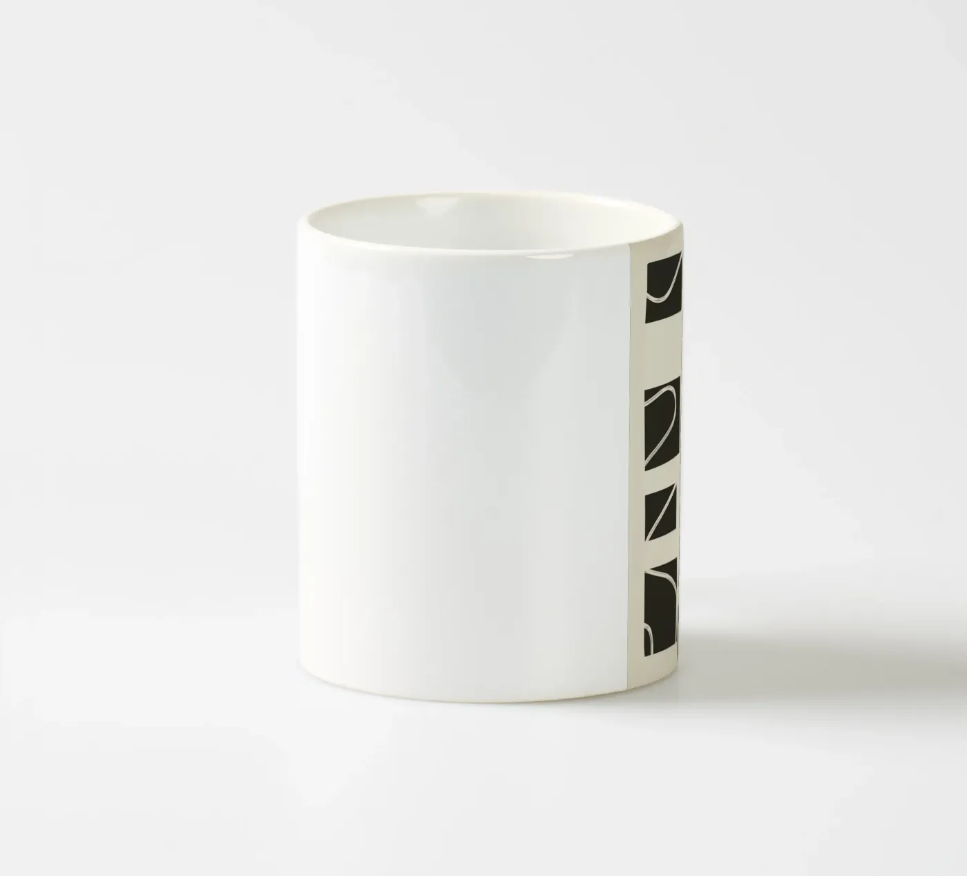 Abstract Pathways ceramic mug by Flow Line