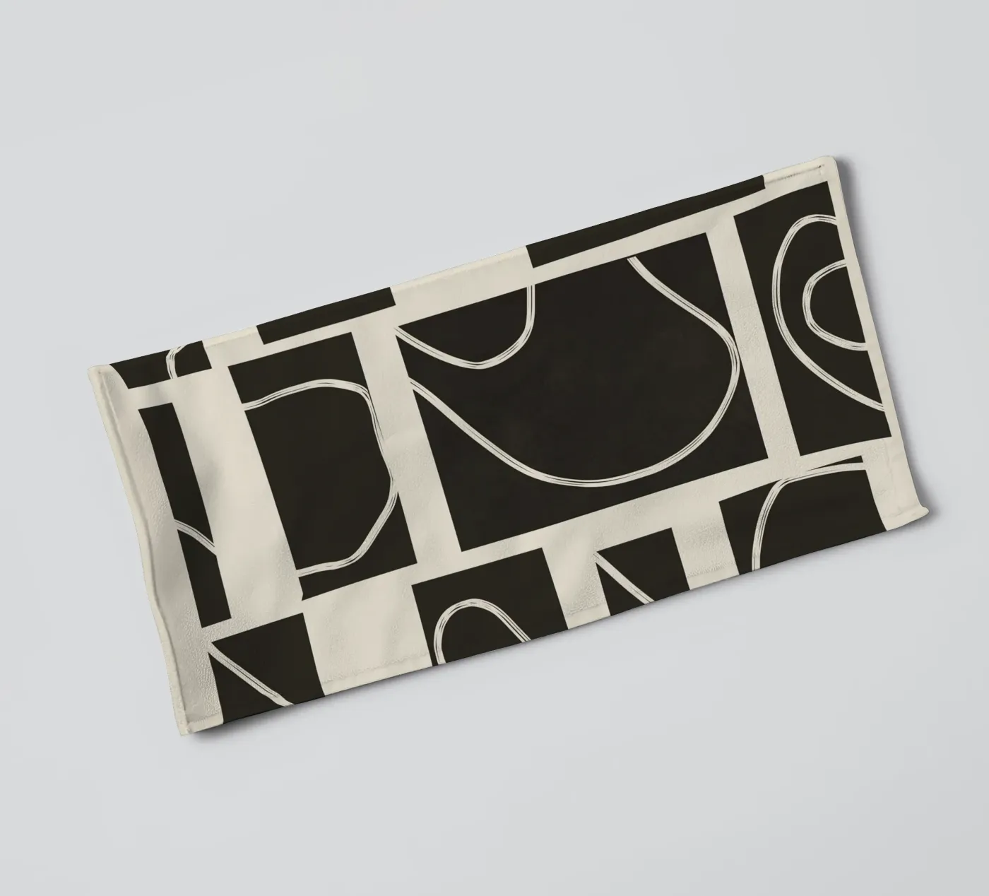 Abstract Pathways badhanddoek van Flow Line