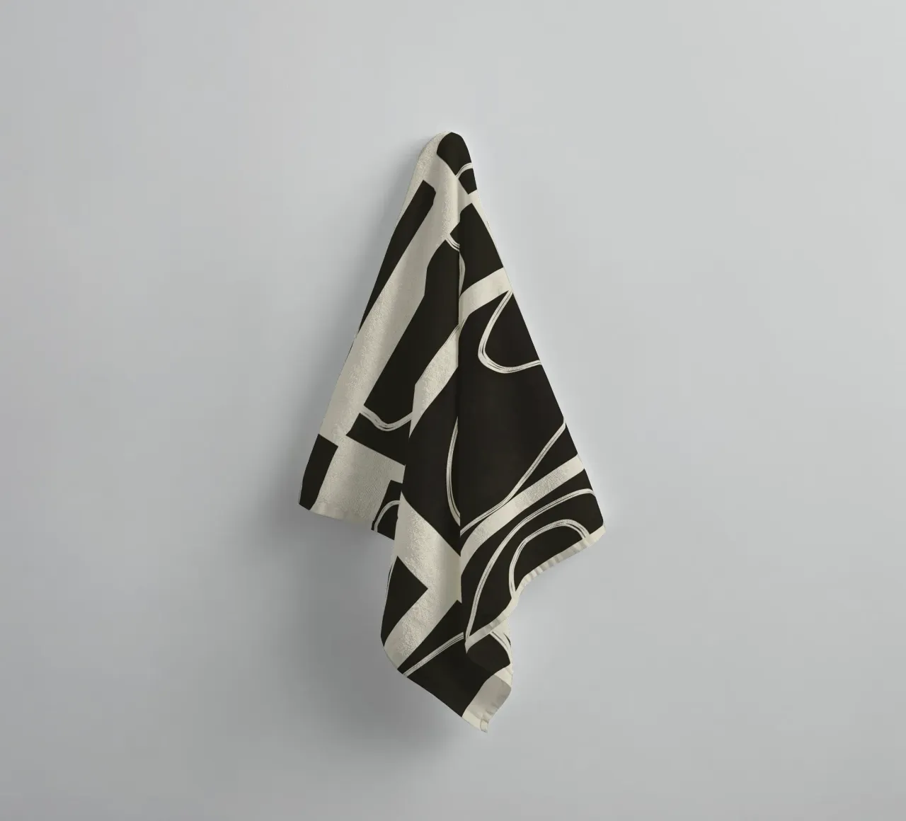 Abstract Pathways asciugamano da bagno da Flow Line