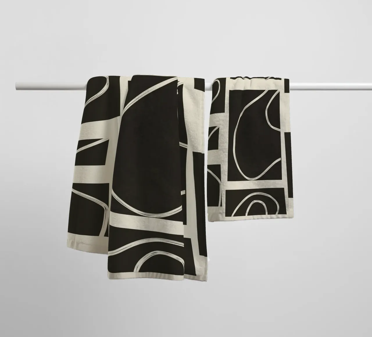 Abstract Pathways asciugamano da bagno da Flow Line