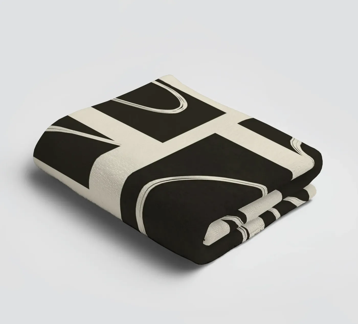 Abstract Pathways badhanddoek van Flow Line